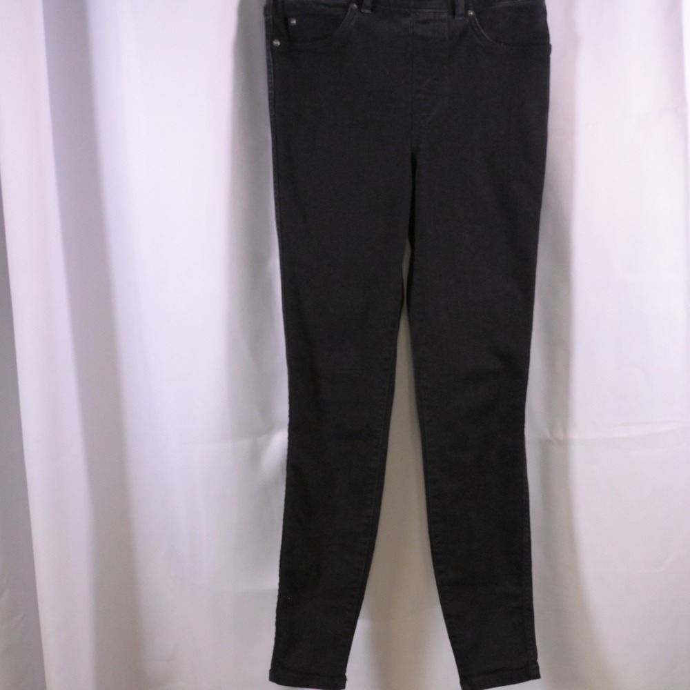 SPANX Black High Rise Ankle Skinny Tummy Control Jeans Women's‎ Small 27x27